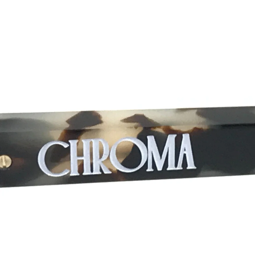 Etnia Barcelona Eyeglasses Frames CHROMA N43 WHCL White Clear Tortoise 48-20-140